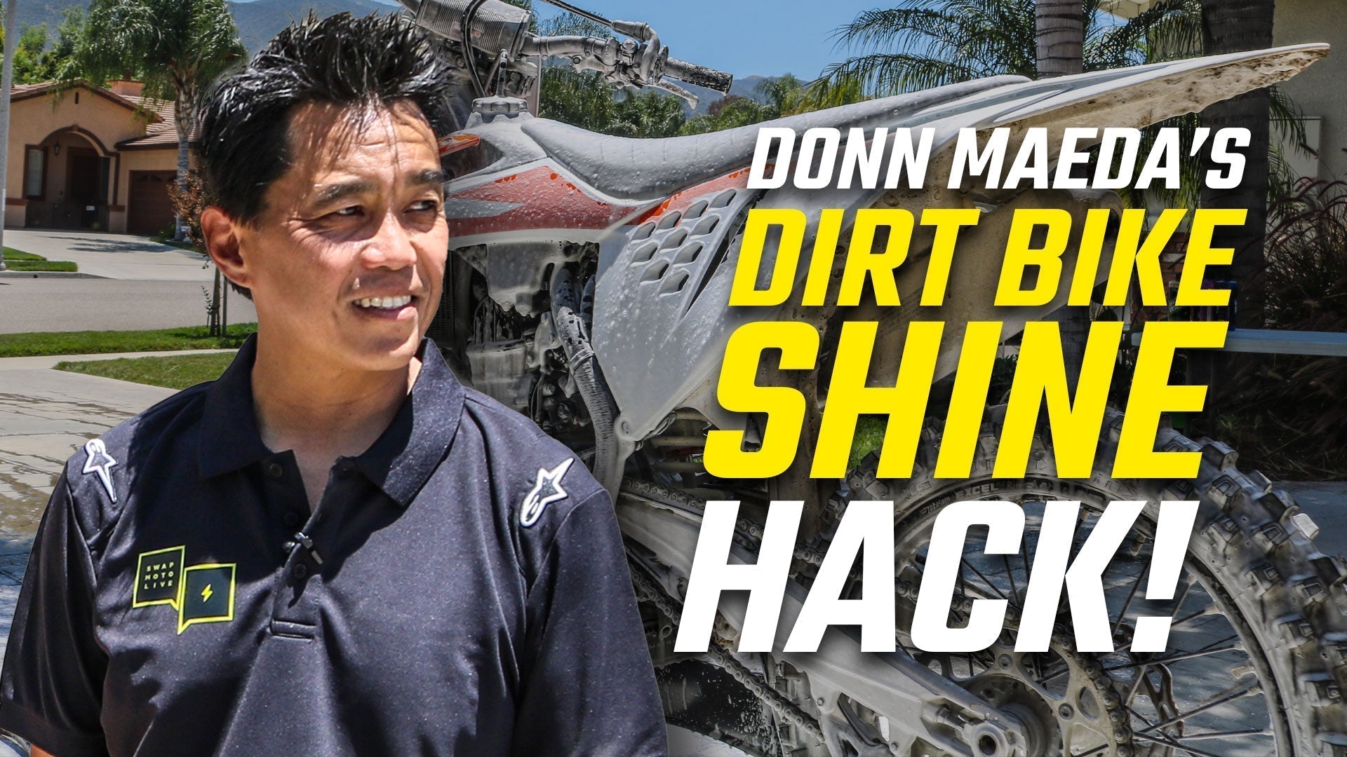 Donn Maeda from Swap Moto shares his Dirt Bike Shine hack!