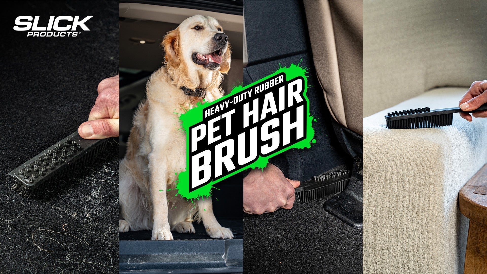 Say Goodbye to Stubborn Pet Hair: The Heavy Duty Rubber Pet Hair Brush