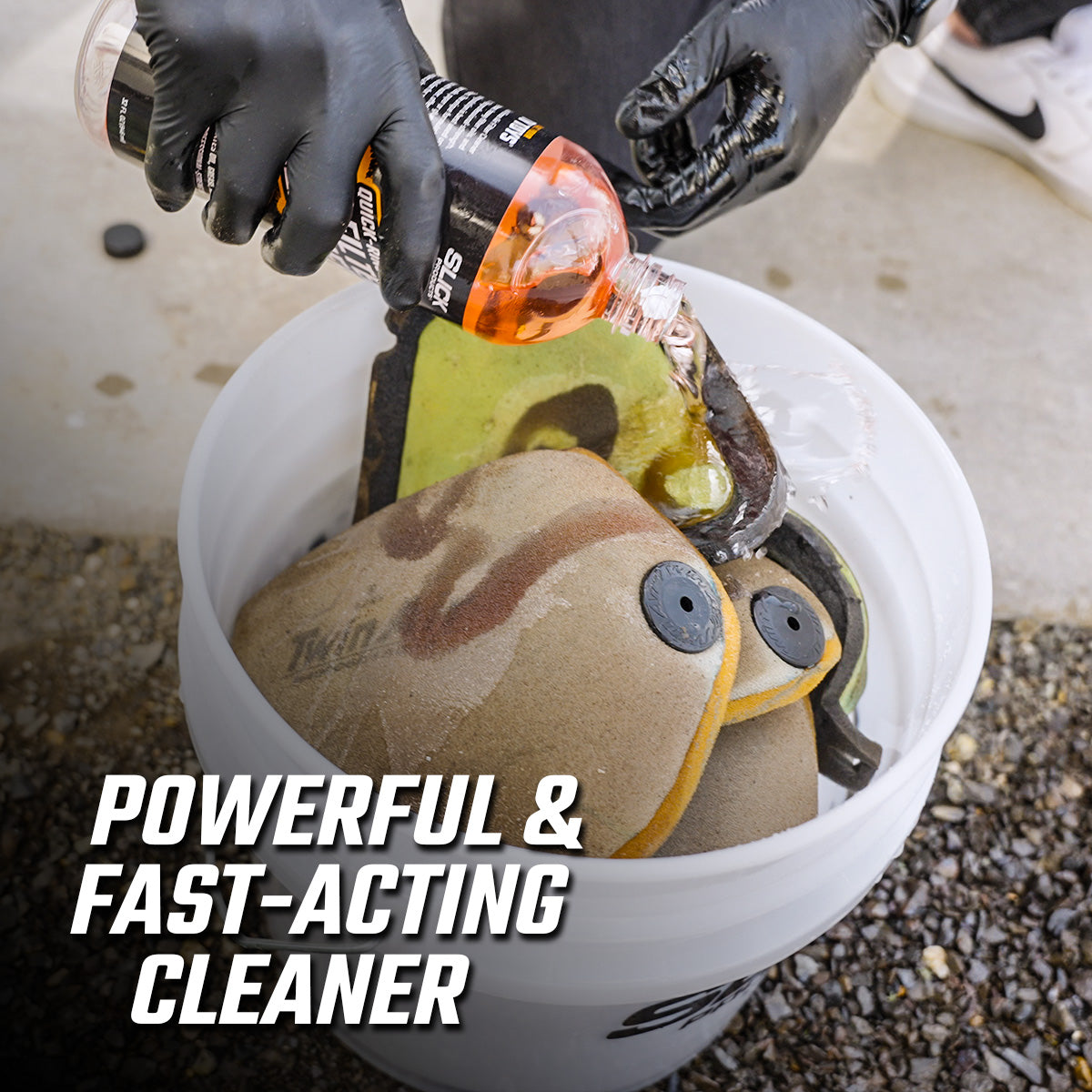 Quick-Rinse Air Filter Cleaner