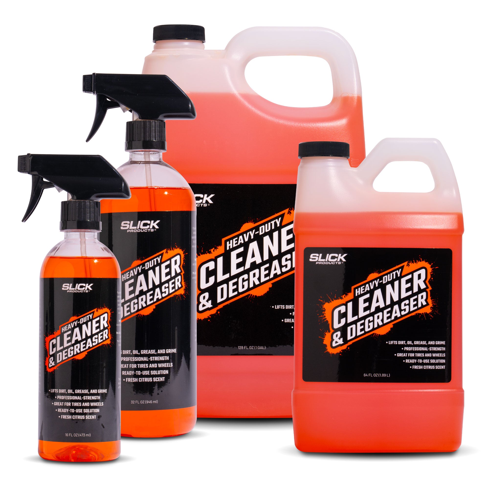 Slick Products SP-HDCD-32 Heavy-Duty Cleaner & Degreaser | 32 oz