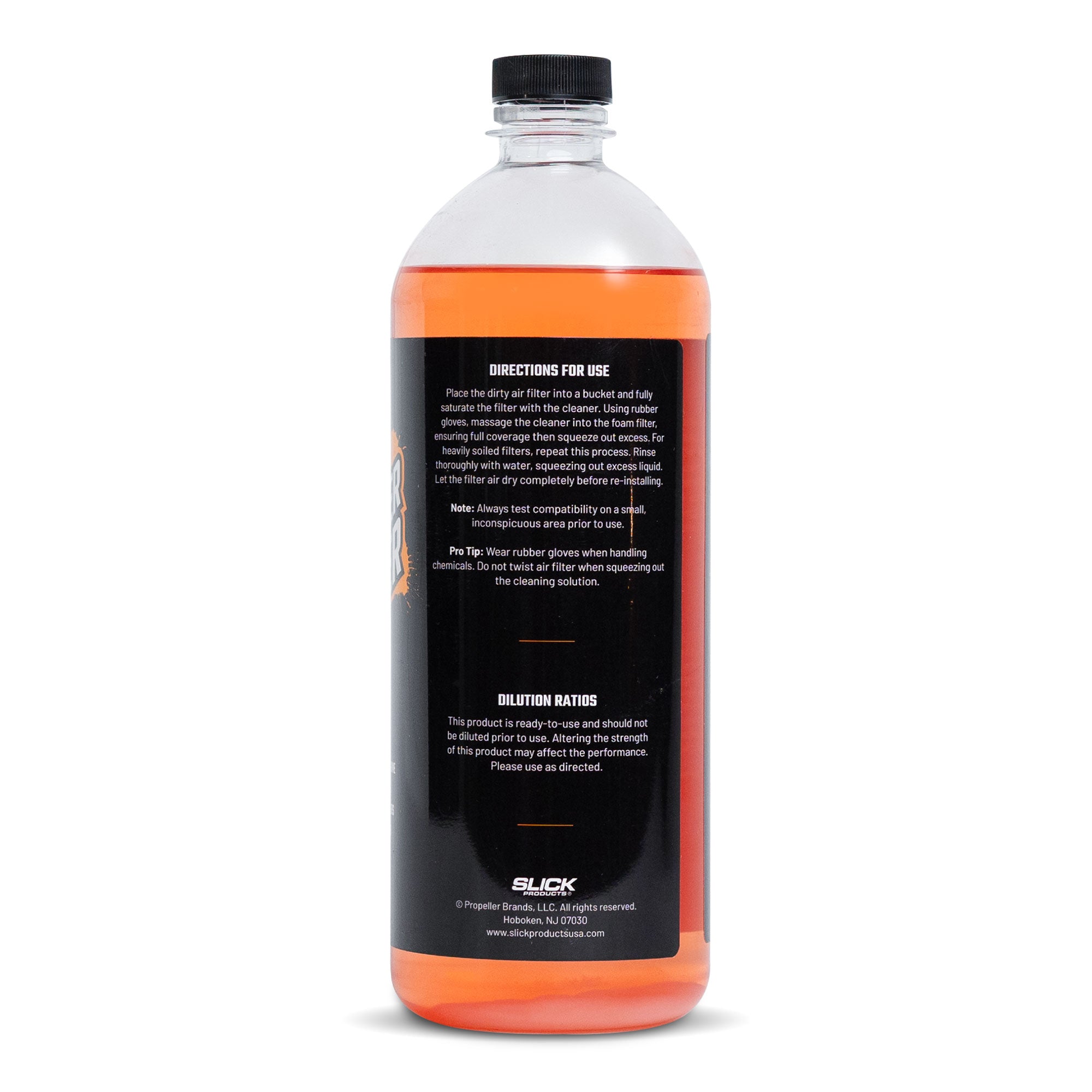 Quick-Rinse Air Filter Cleaner