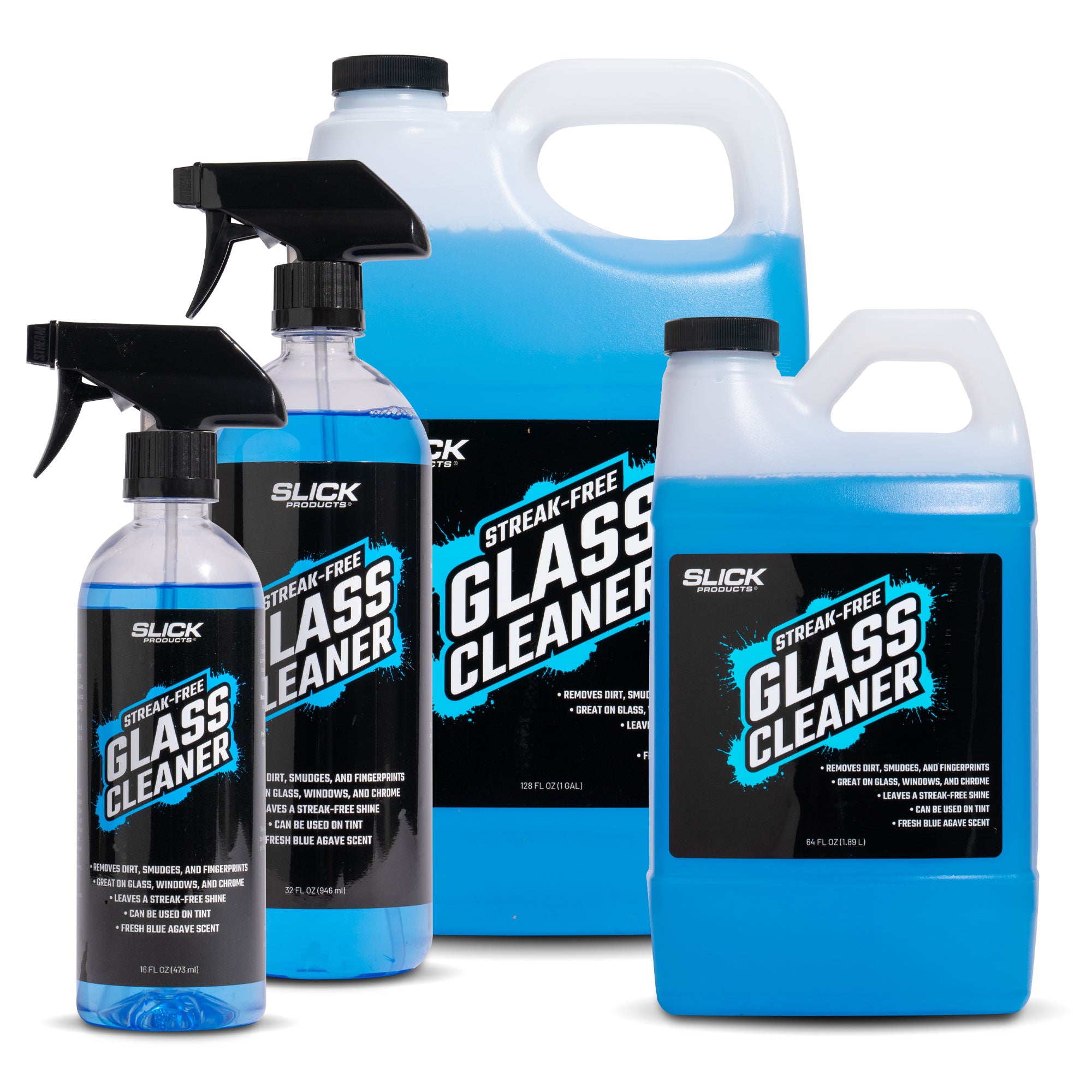 REV Auto Car Window Cleaning Kit - Includes 32oz Car Window Cleaner and 3  Window Drying Towels | Ammonia Free Glass Cleaner That is Tint Safe | Auto