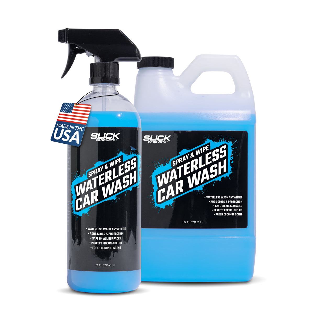 Spray & Wipe Waterless Car Wash