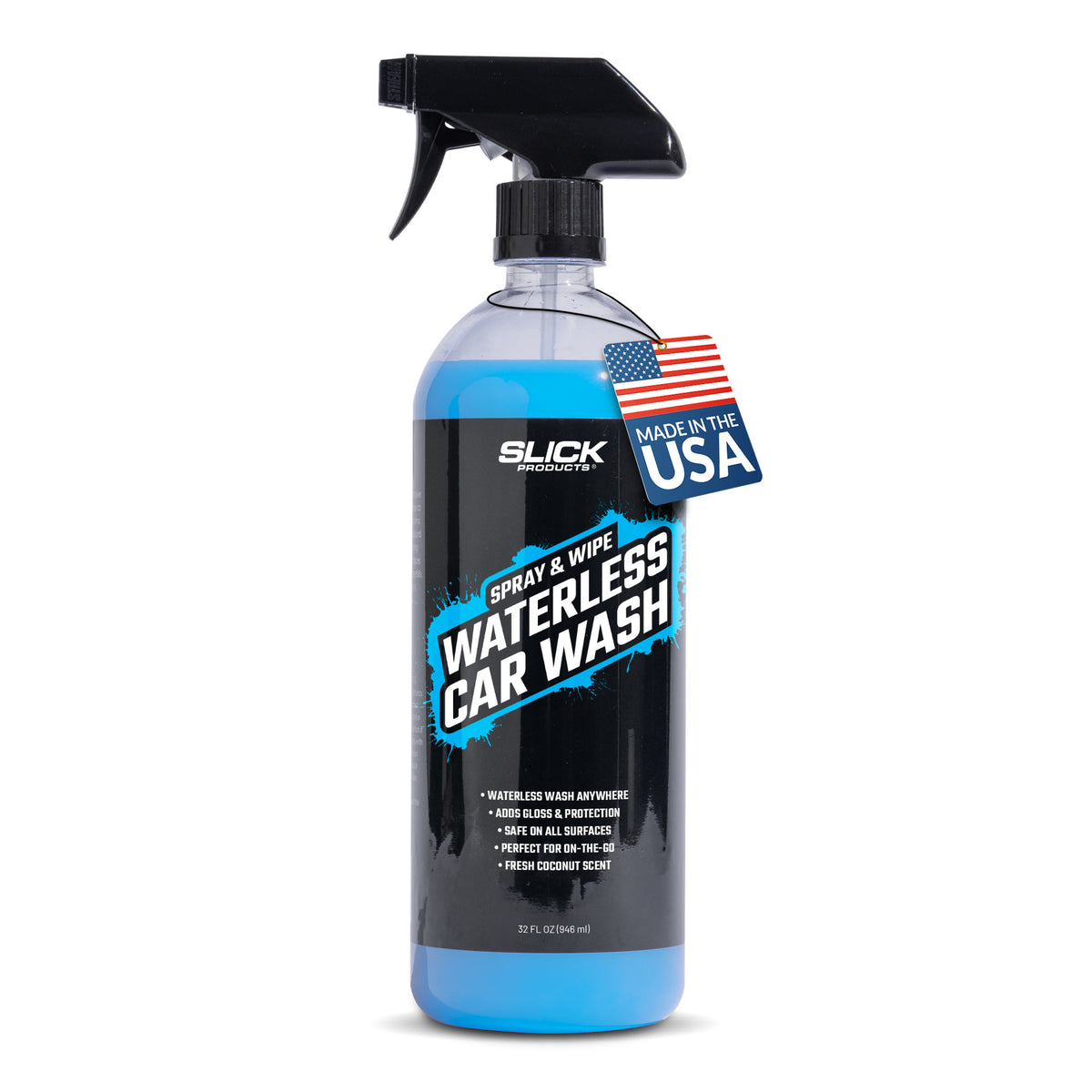 Spray & Wipe Waterless Car Wash
