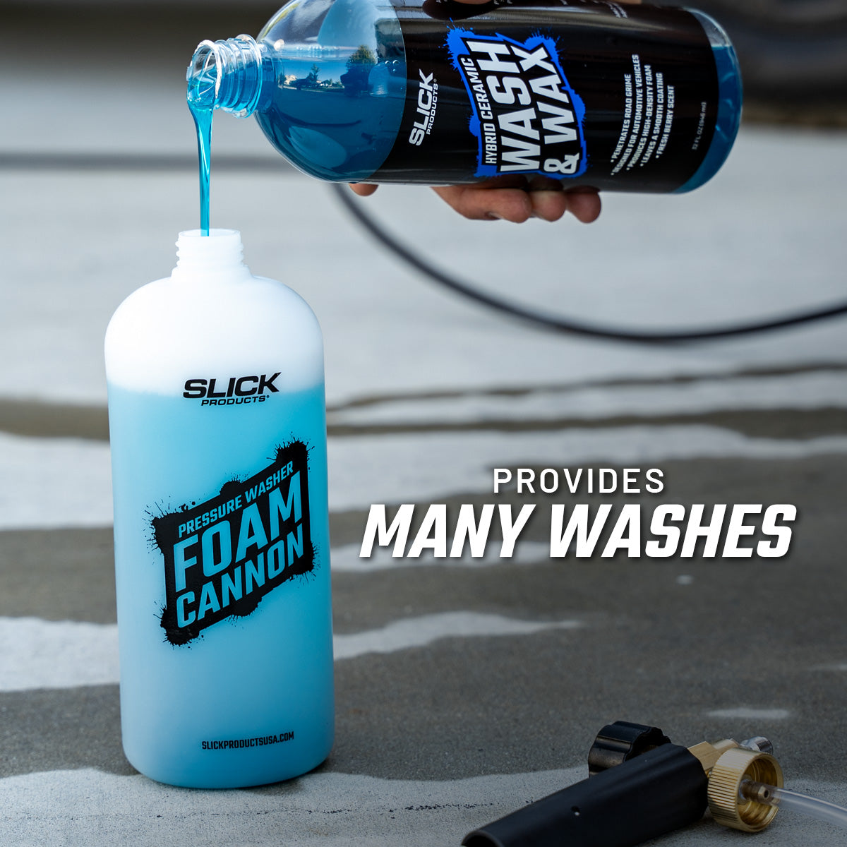 Wash & Wax + Foam Cannon Bundle