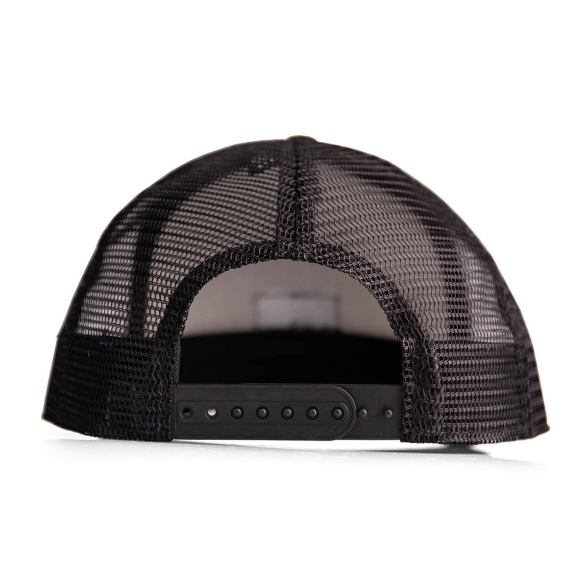 Micro Snapback Hat - Black/White