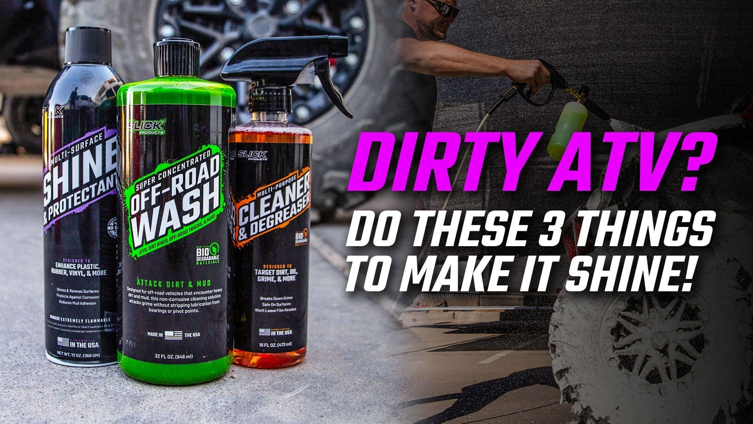 The Best Way to Clean Thick Mud Off Your ATV