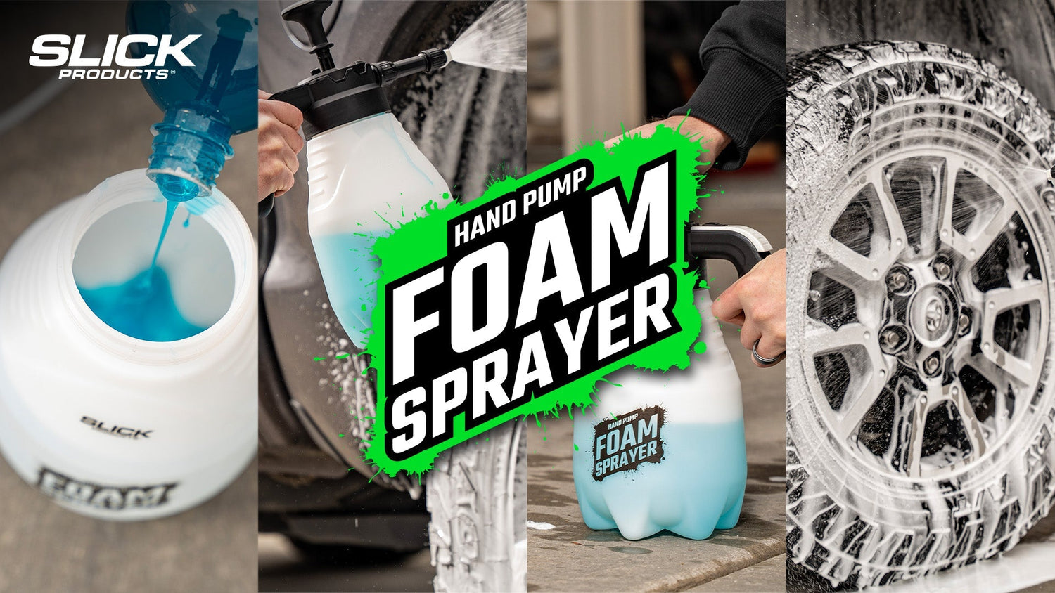 Thick Foam Anywhere: The Slick Products Hand Pump Foam Sprayer