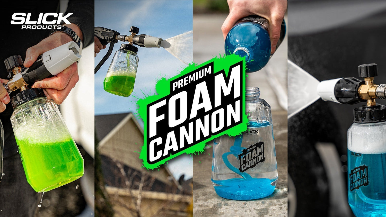 Upgrade Your Wash Routine with the Slick Products Premium Foam Cannon