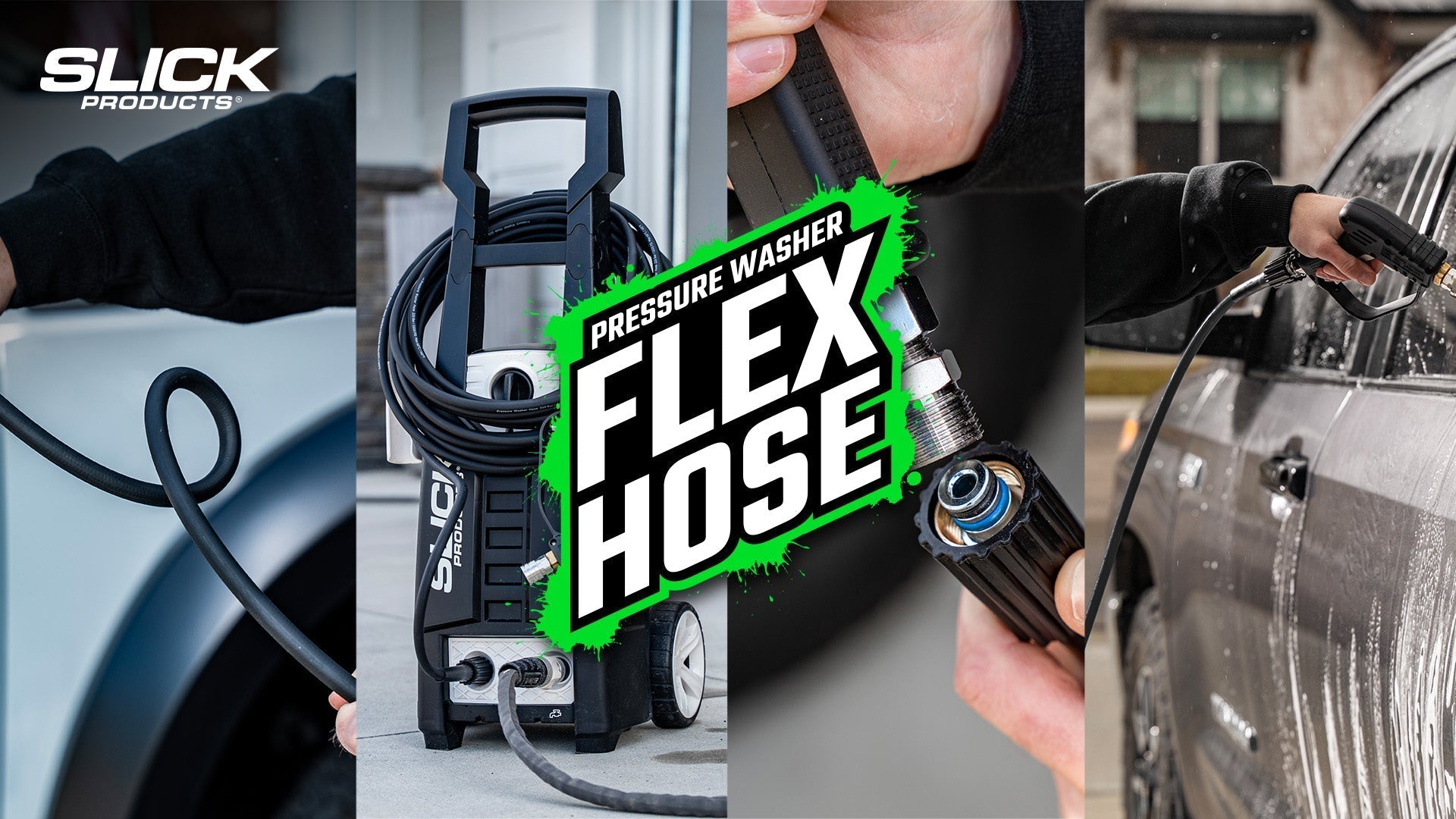 Say Goodbye to Kinks: The Slick Products Pressure Washer Flex Hose
