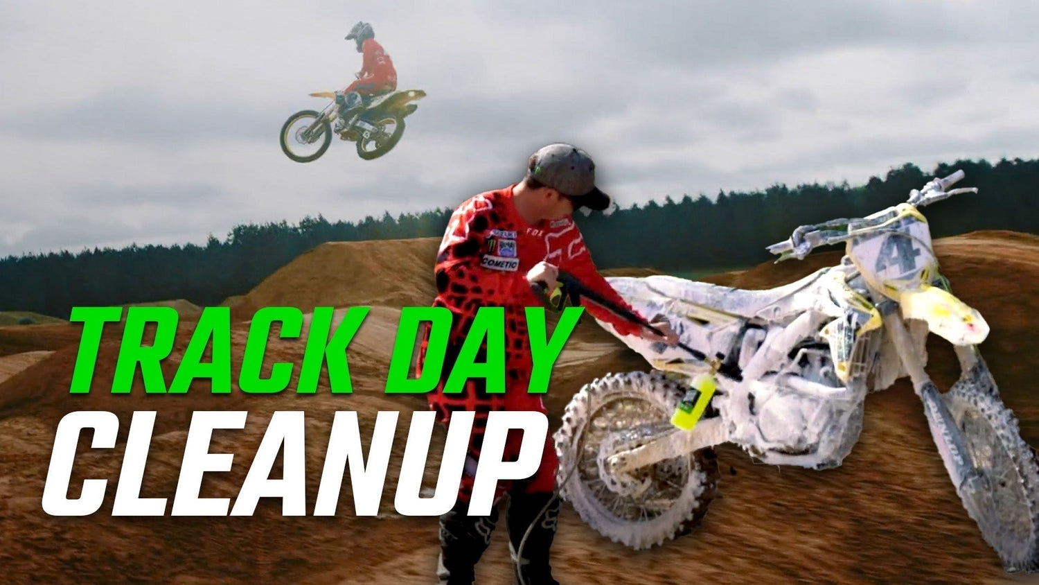 Dirt Bike Cleaning Made Easy: How Slick Products Restores a GasGas 450 After a Day on the Track