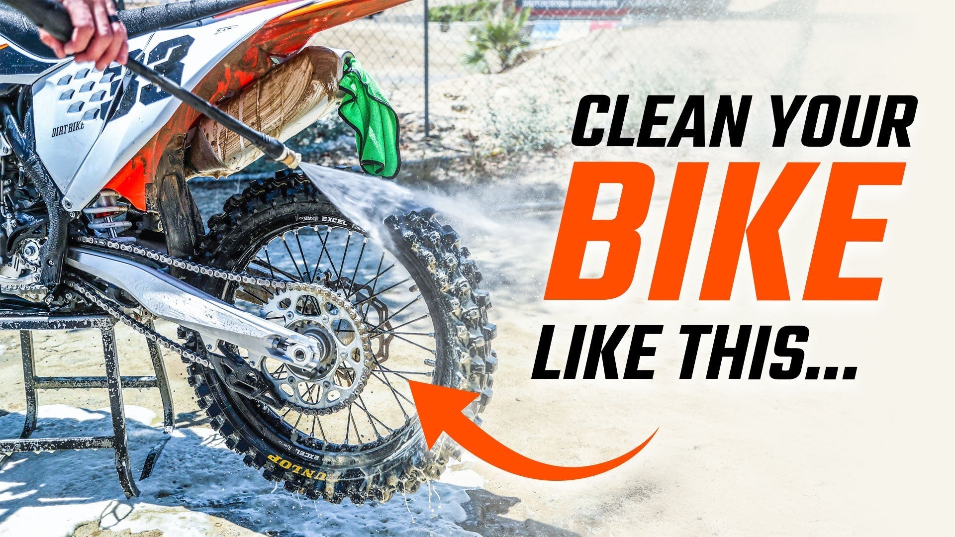 How to Wash Your Dirt Bike Like a Pro