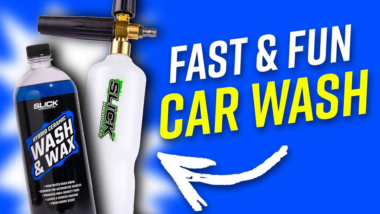 Ultimate Foam and Suds: Wash and Wax + Foam Cannon Combo