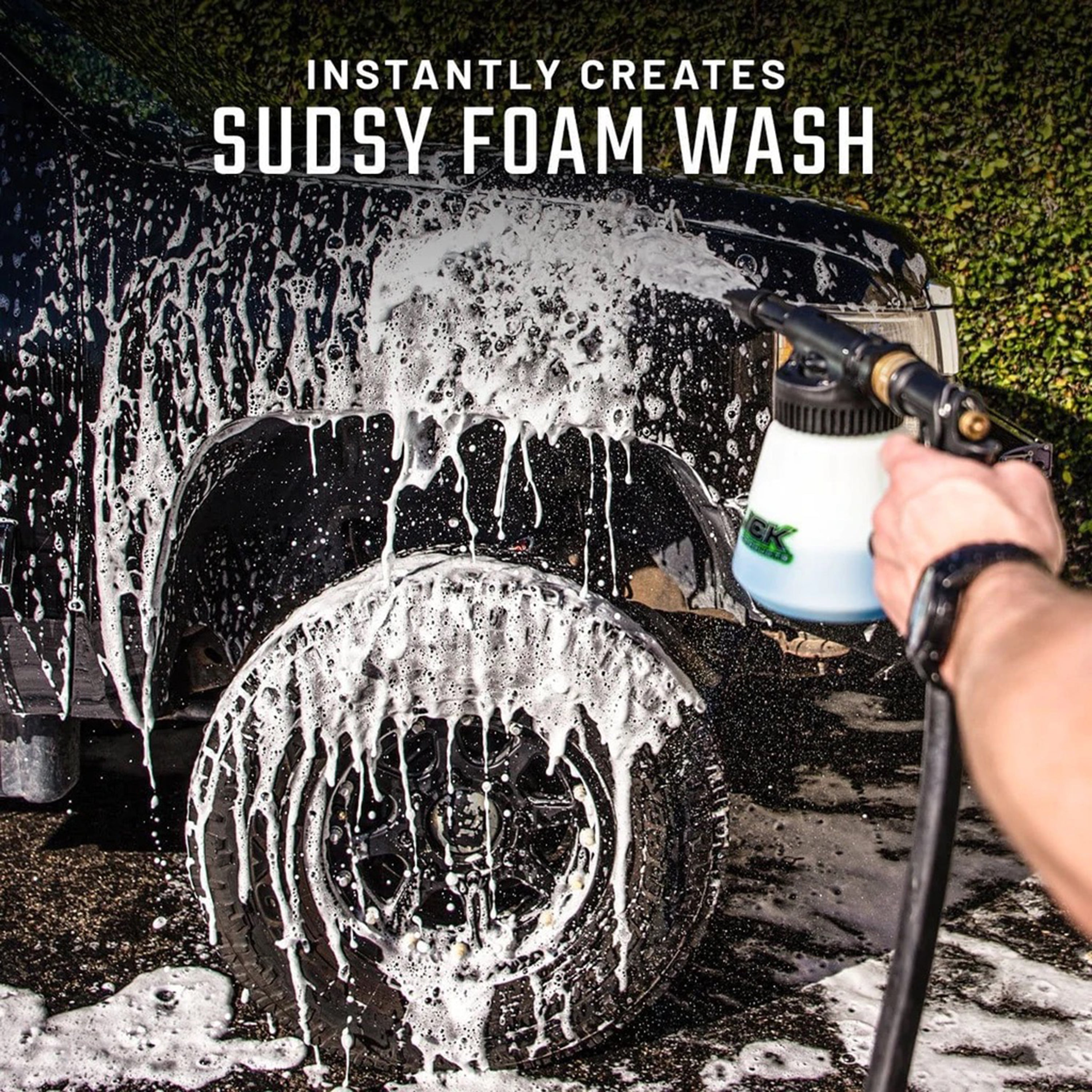 Car Wash Bundle - Wash & Wax (64 oz.) + Foam Gun + Wash Mitt + Towel