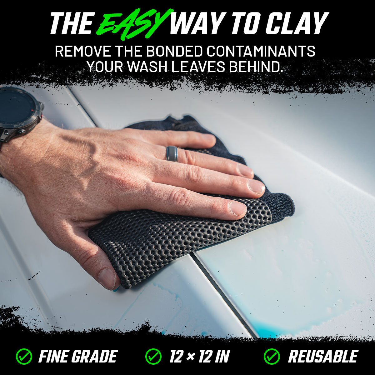 Fine Grade Clay Bar Towel
