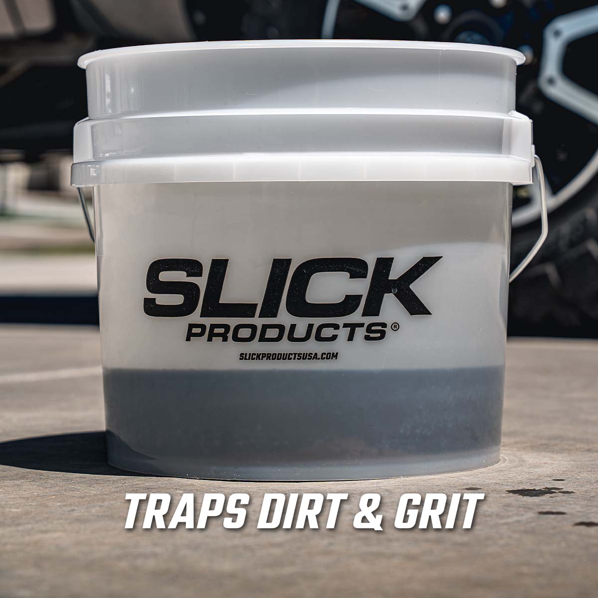 Wash Bucket Dirt Trap