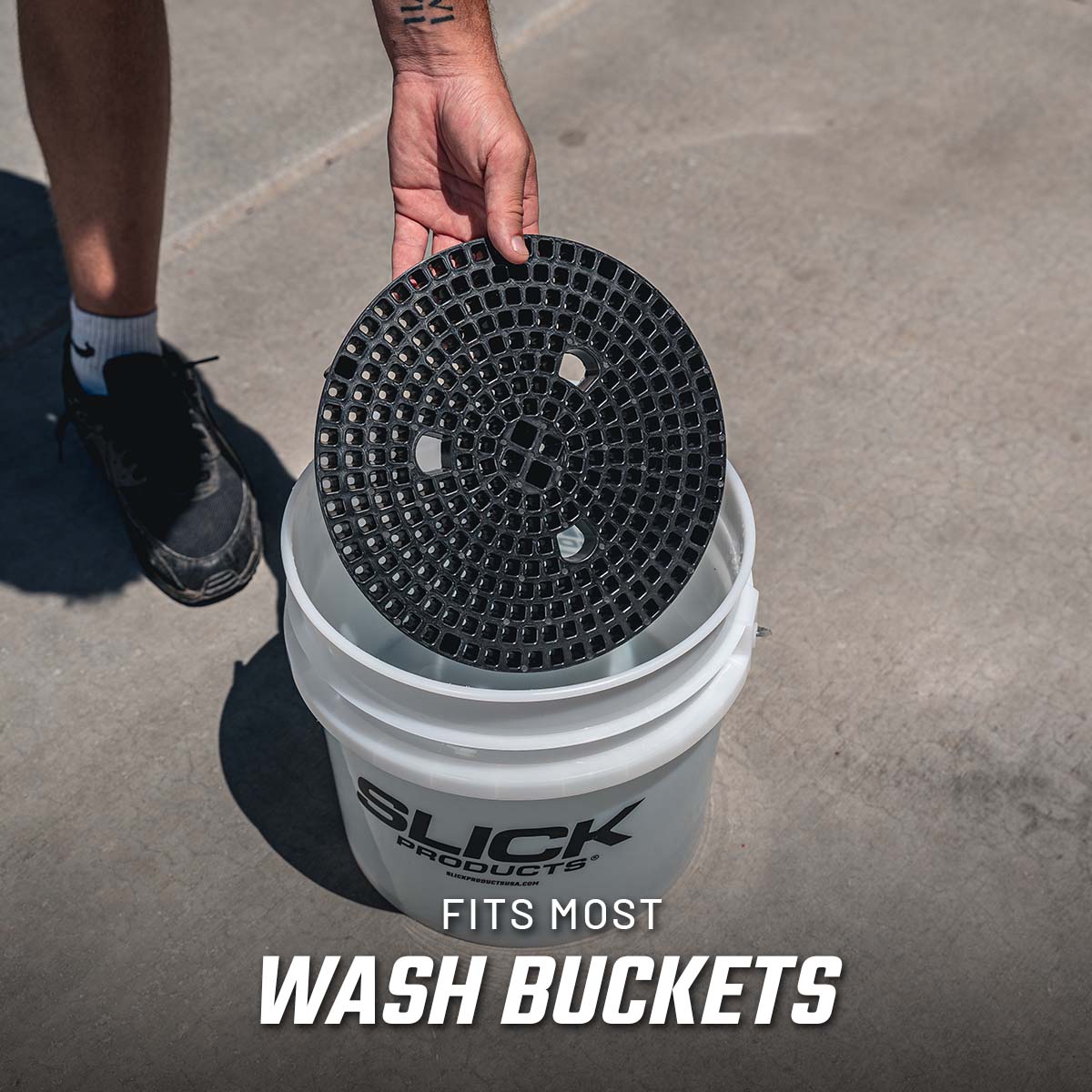 Wash Bucket Dirt Trap