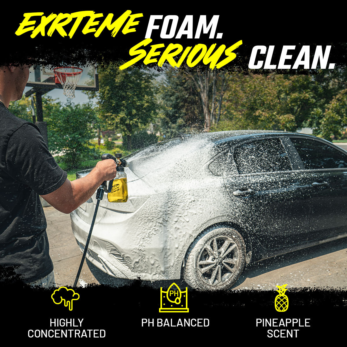 Extreme Foam Car Wash