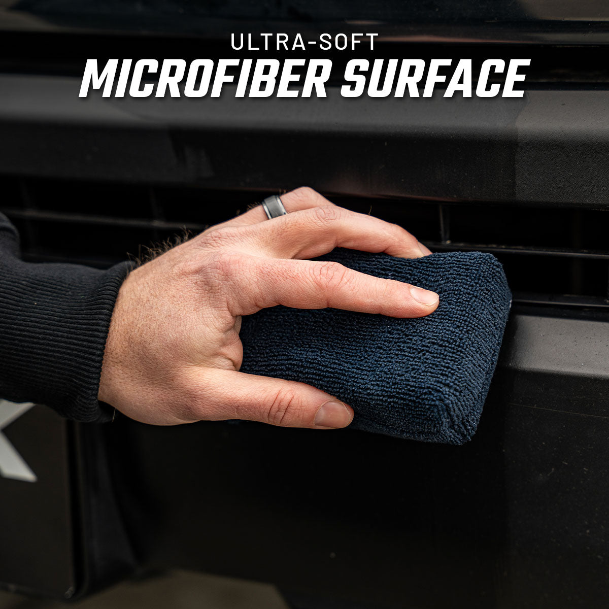 Premium Microfiber Applicator Sponge - 3 Pack