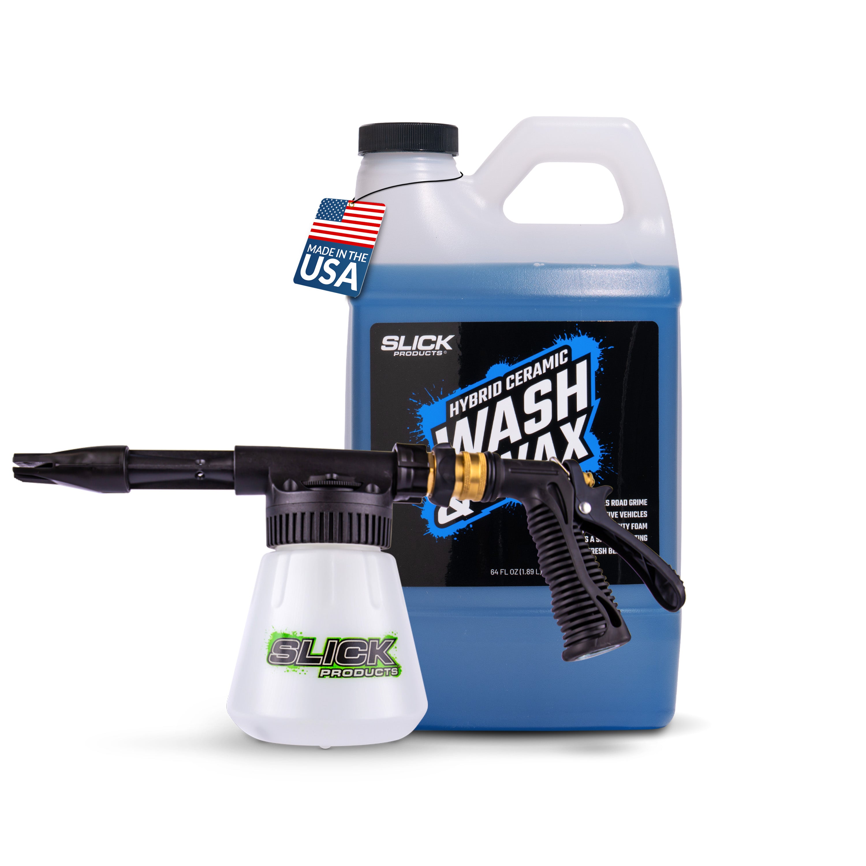 Wash & Wax + Foam Gun Bundle