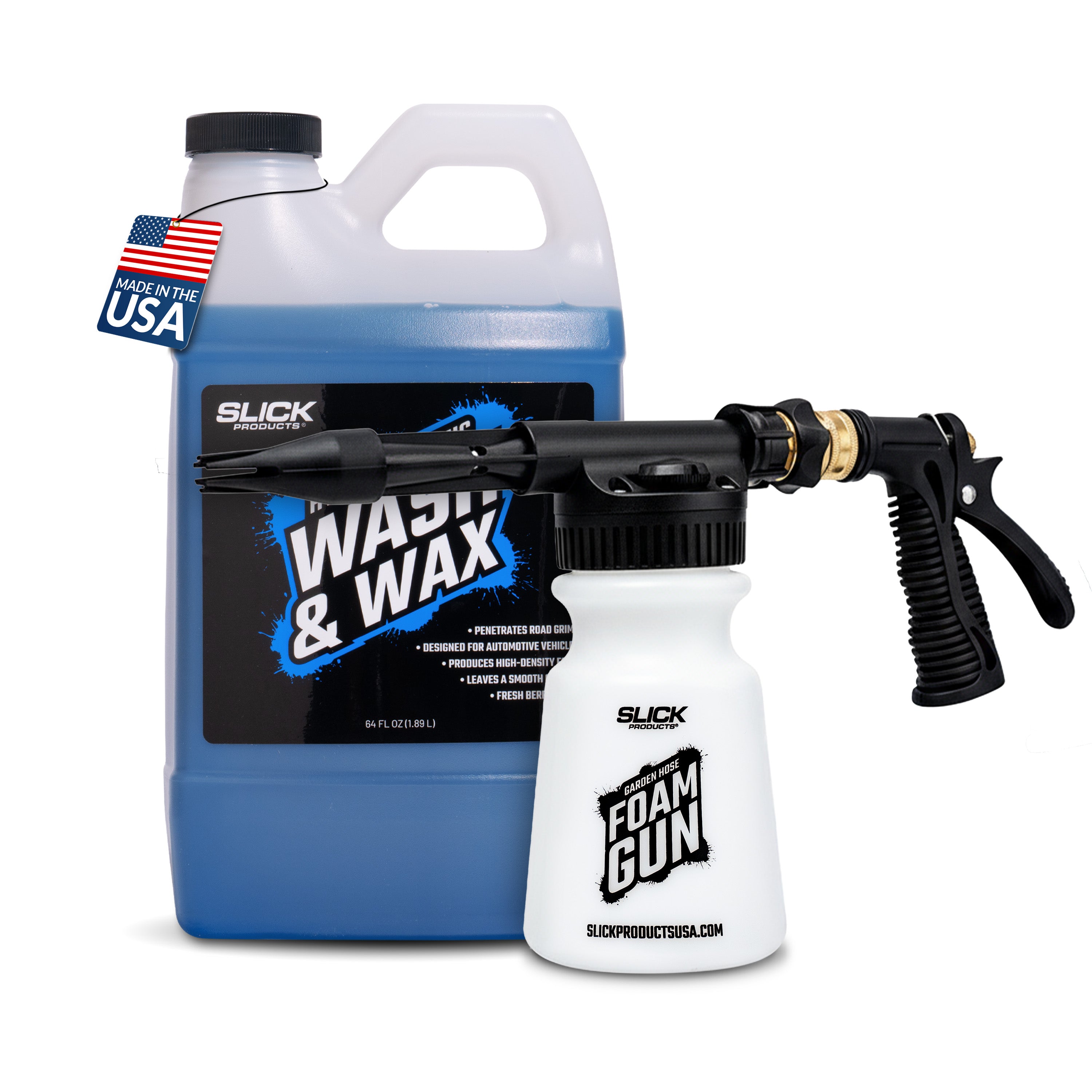 Wash & Wax + Foam Gun Bundle