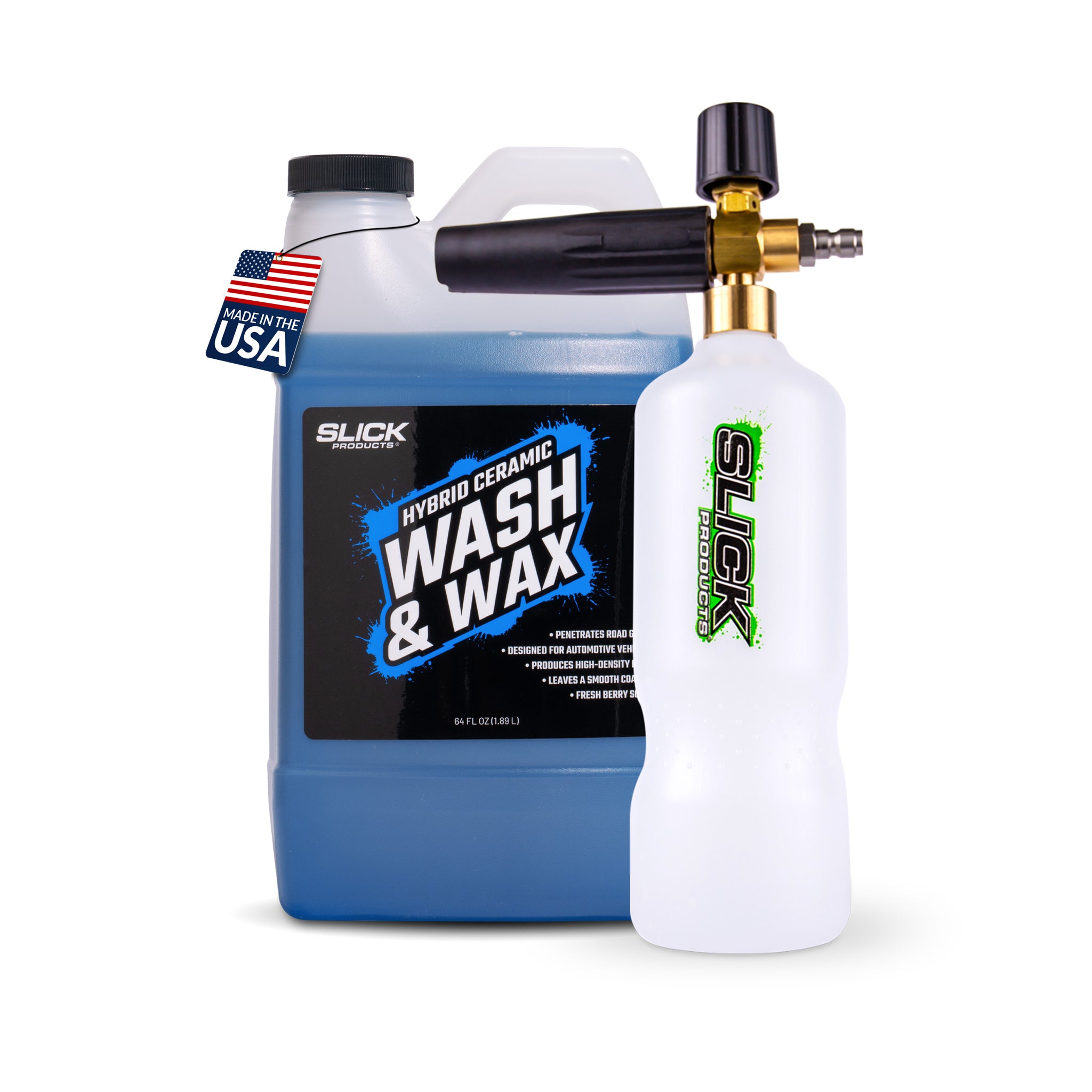 Wash & Wax + Foam Cannon Bundle
