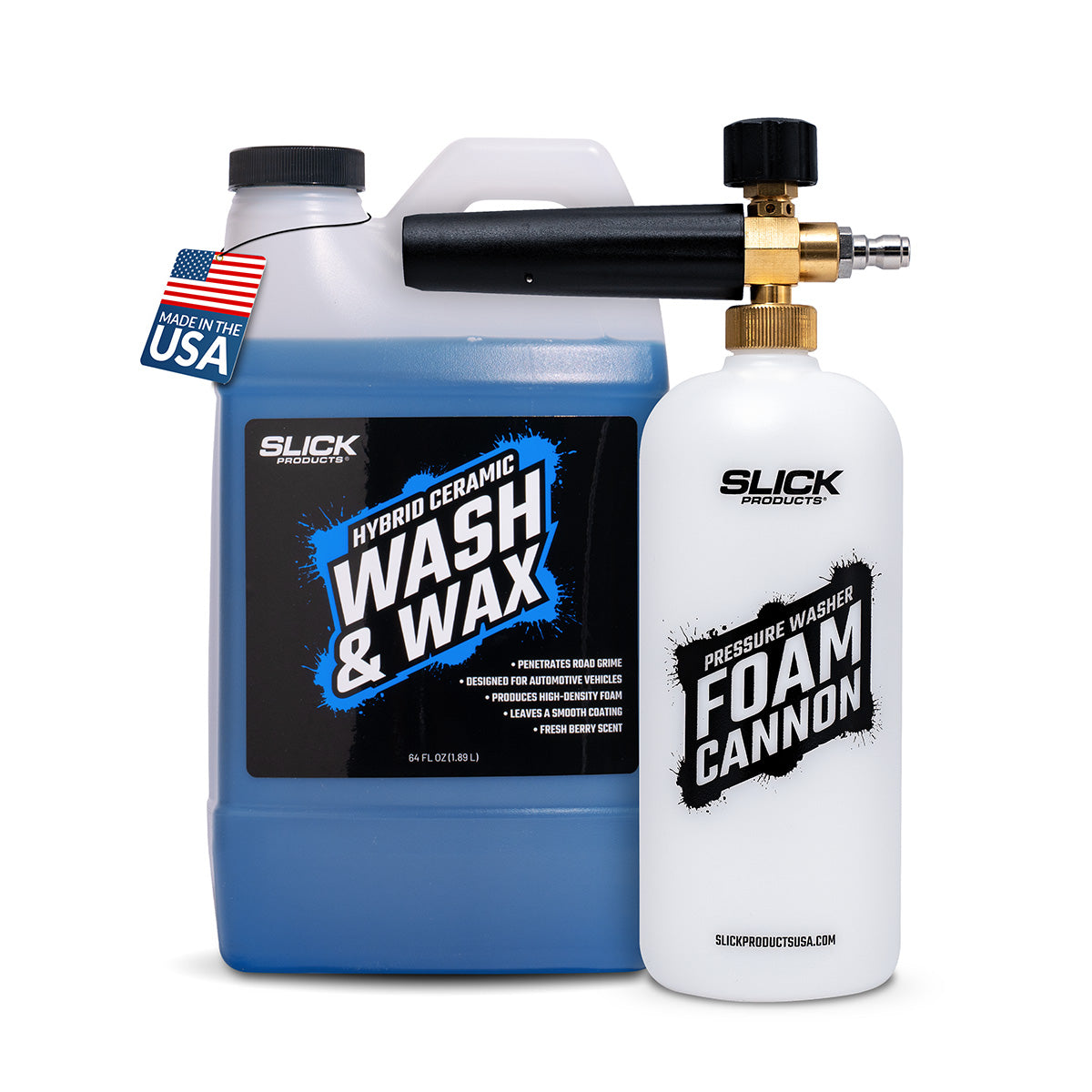 Wash & Wax + Foam Cannon/Gun Bundle