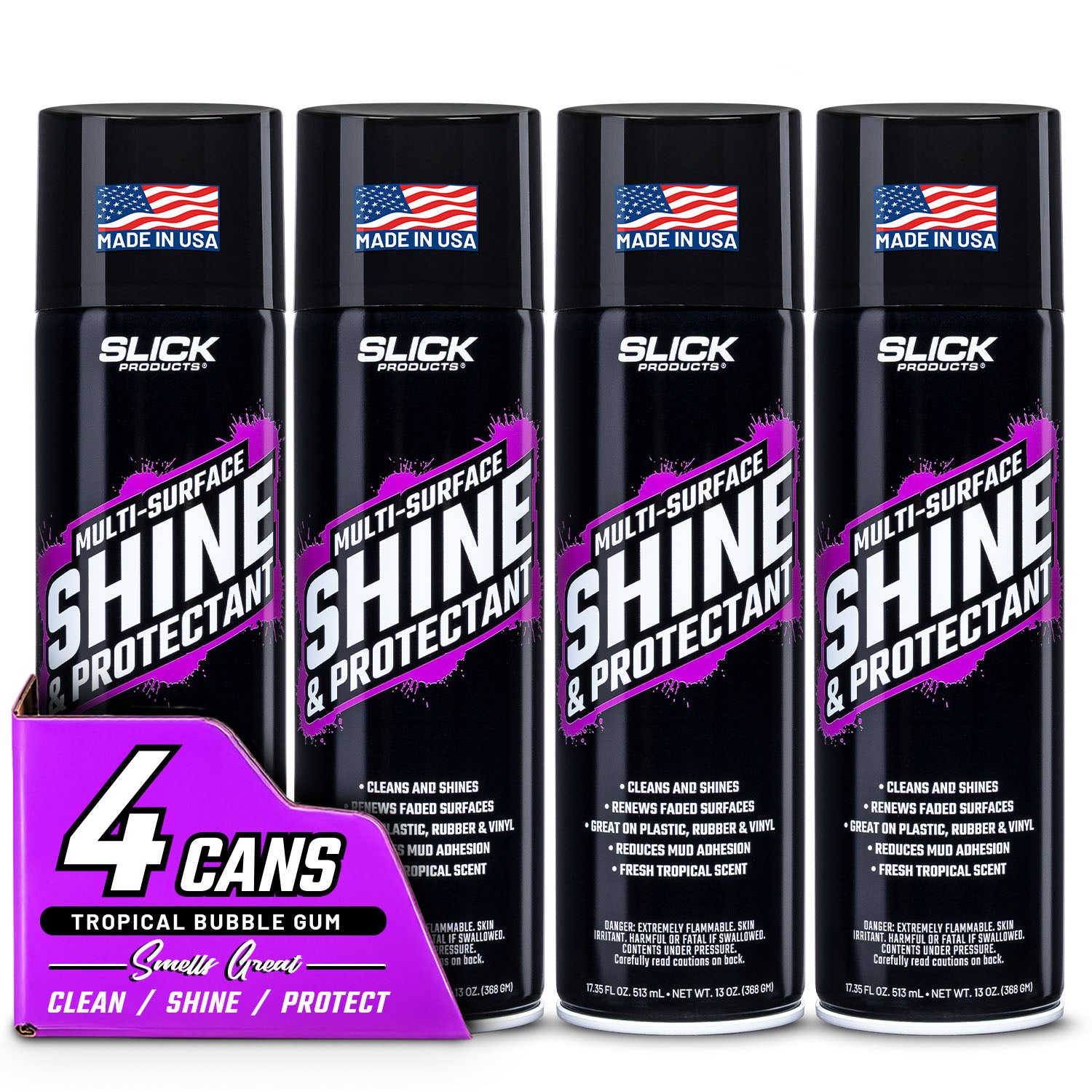 Shine & Protectant 4-Pack
