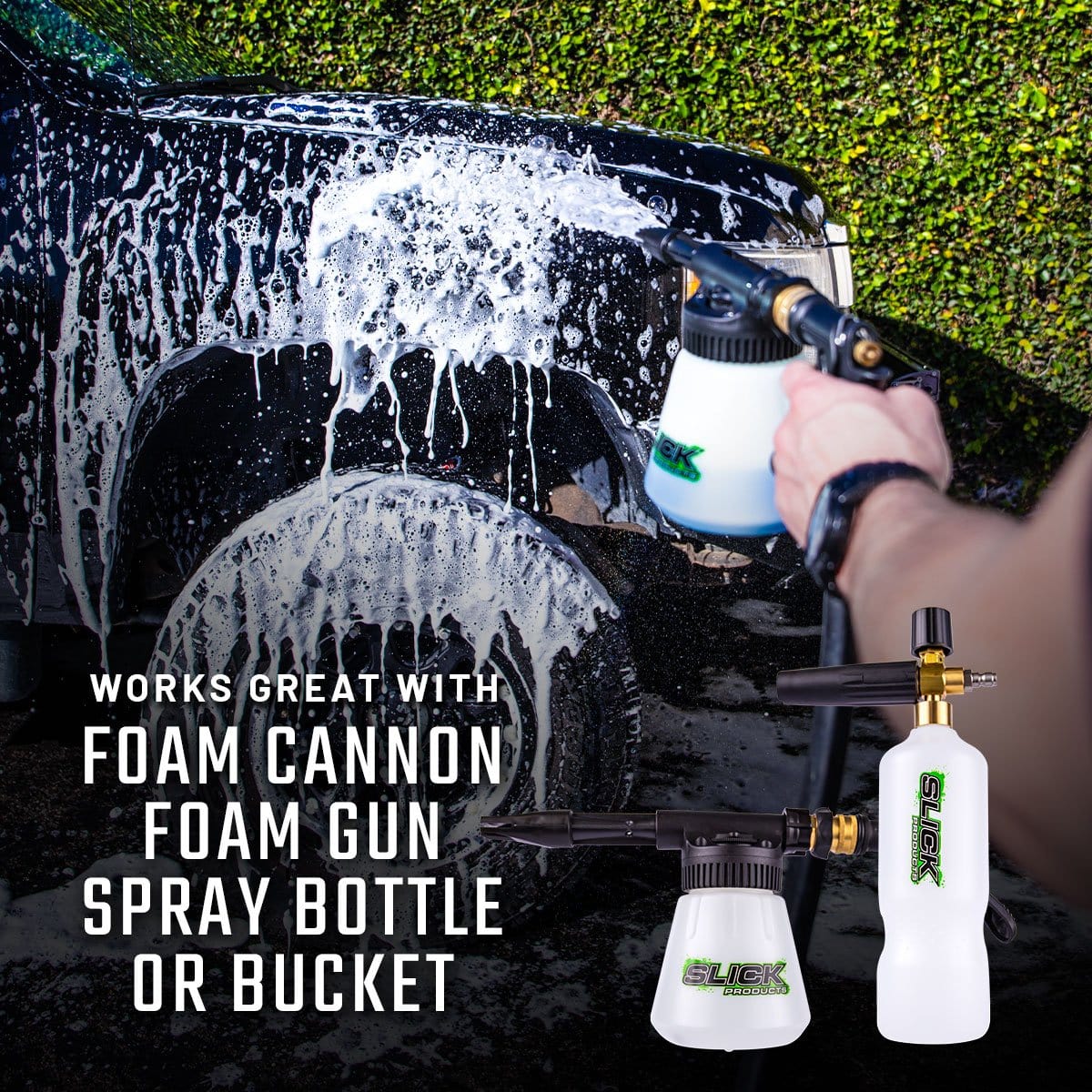 Slick Products Pressure Washer Foam Cannon Bundle SP1135